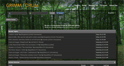 Desktop Screenshot of grimmforum.com