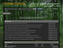 Tablet Screenshot of grimmforum.com